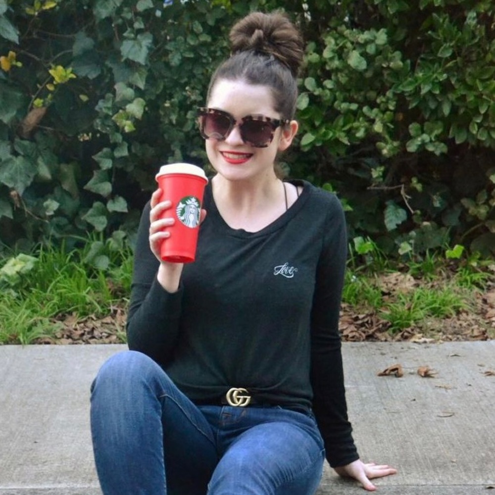 Victoria Secret Love Long Sleeve Tee